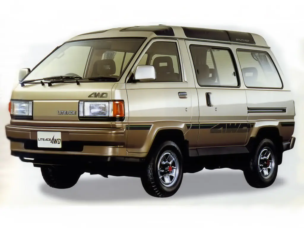 Toyota Lite Ace (KM30G, YM30G, CM30G) 3 поколение, минивэн (09.1985 - 07.1988)